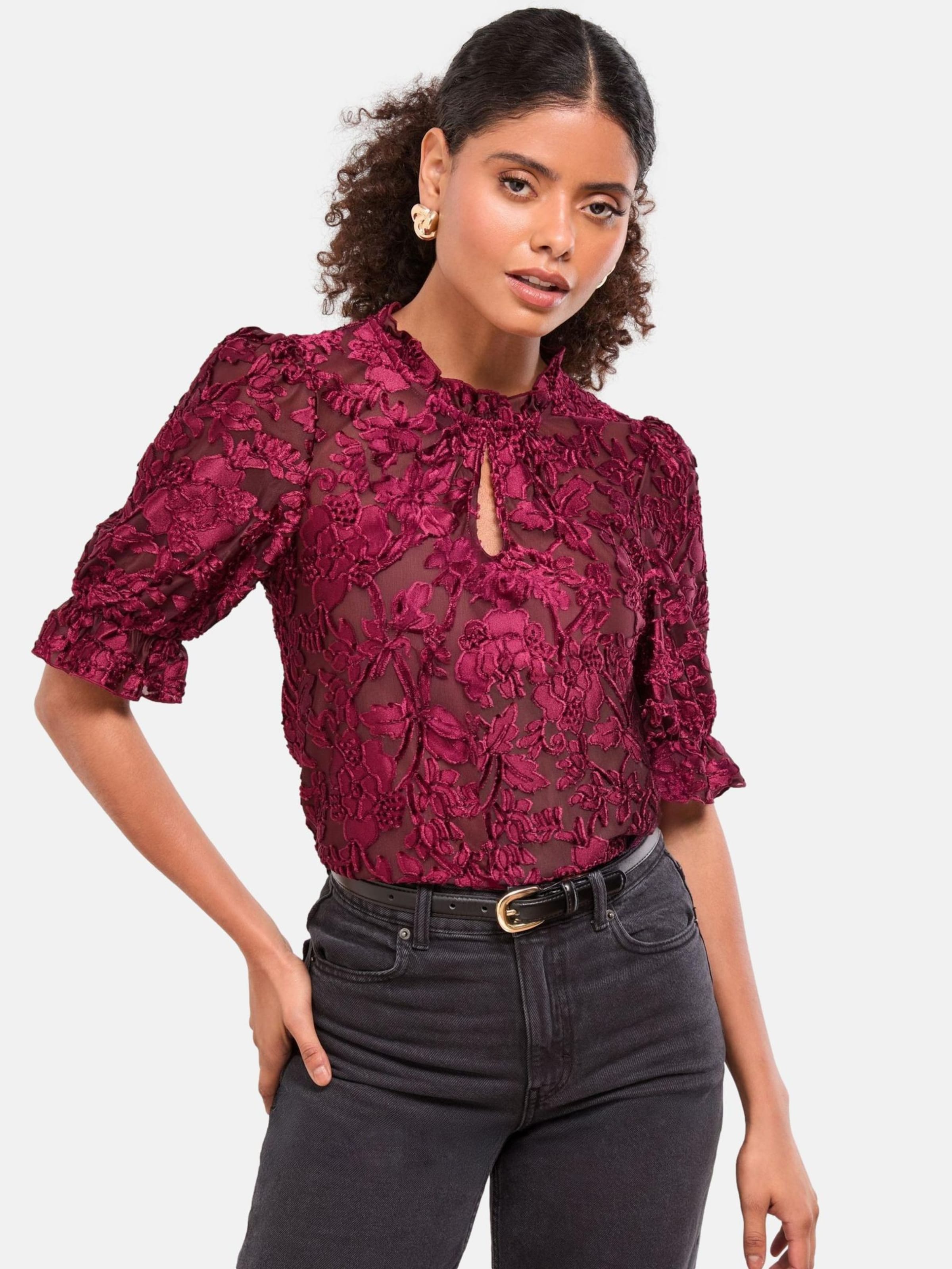 Lipsy Блузка в бордовом цвете
Lipsy Блузка в бордовом цвете