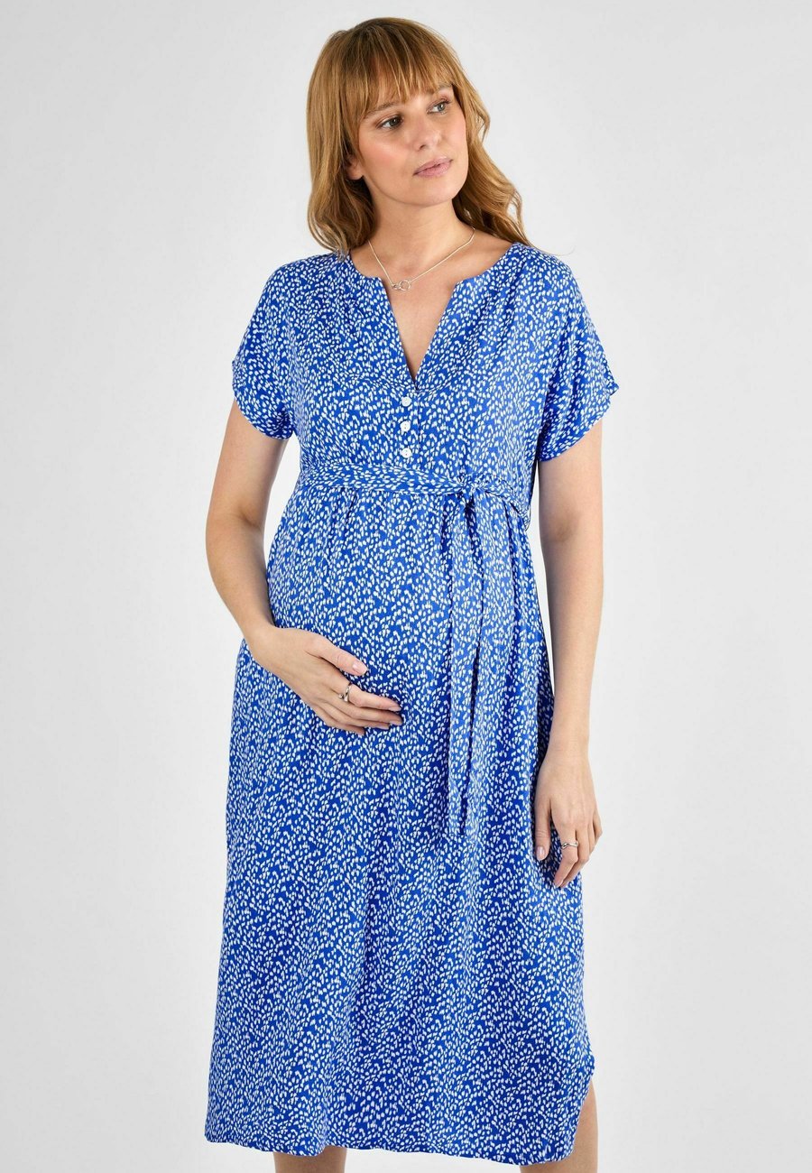 Платье JoJo Maman Bébé MATERNITY FIT-BUTTON FRONT MIDI , Blue
Платье JoJo Maman Bébé MATERNITY FIT-BUTTON FRONT MIDI , Blue