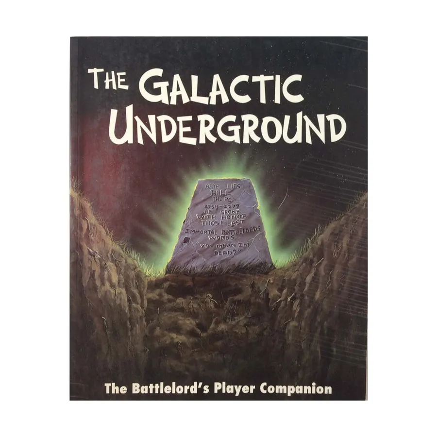 Galactic Underground, Battlelords of the Twenty-Third Century (ODS), мягкая обложка 
Galactic Underground, Battlelords of the Twenty-Third Century (ODS), мягкая обложка