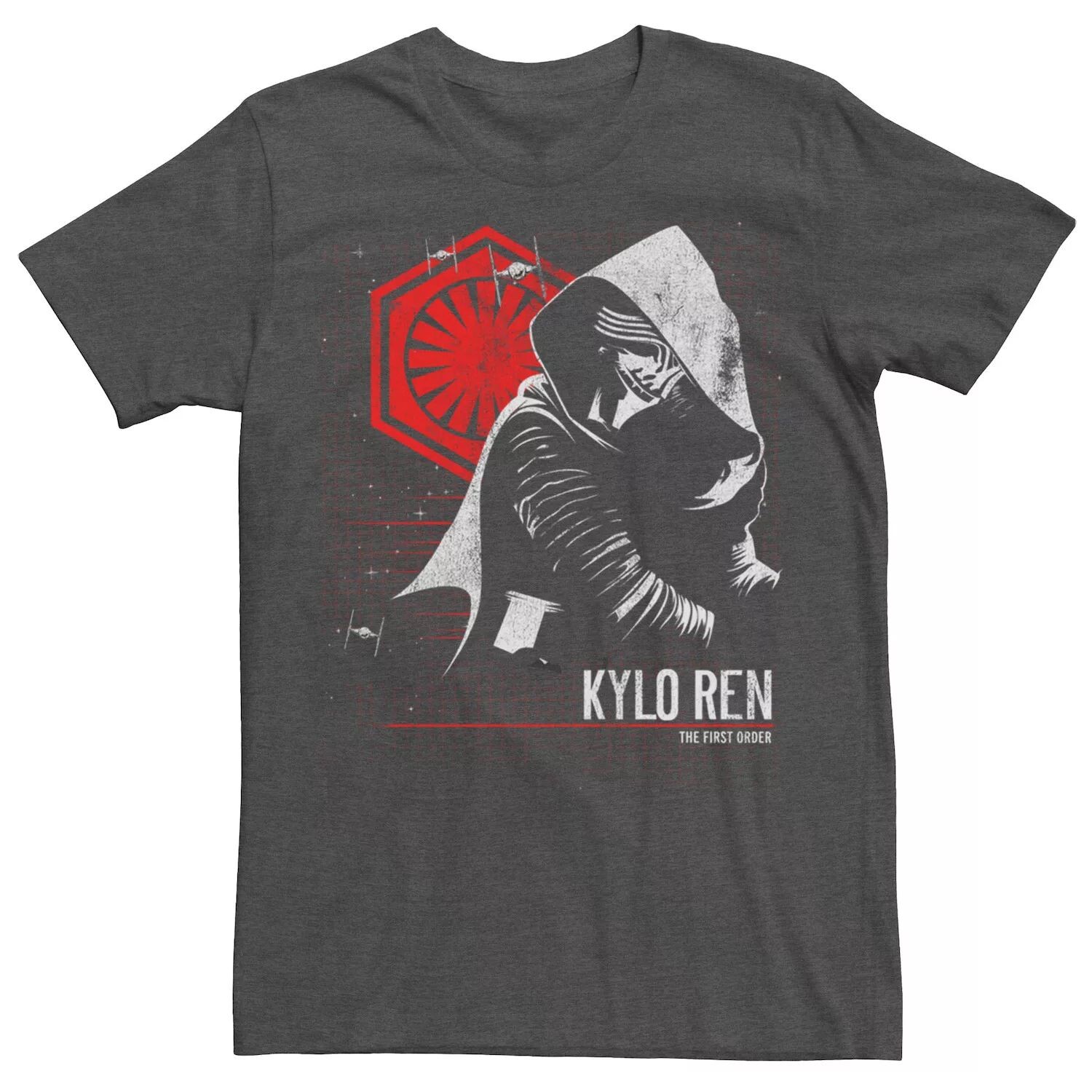 Мужская футболка с постером и коллажем Kylo Ren Star Wars
Мужская футболка с постером и коллажем Kylo Ren Star Wars