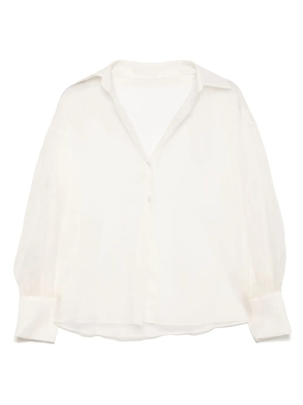 Шелковая рубашка с длинными рукавами Isabel Sanchis, белый
Шелковая рубашка с длинными рукавами Isabel Sanchis, белый