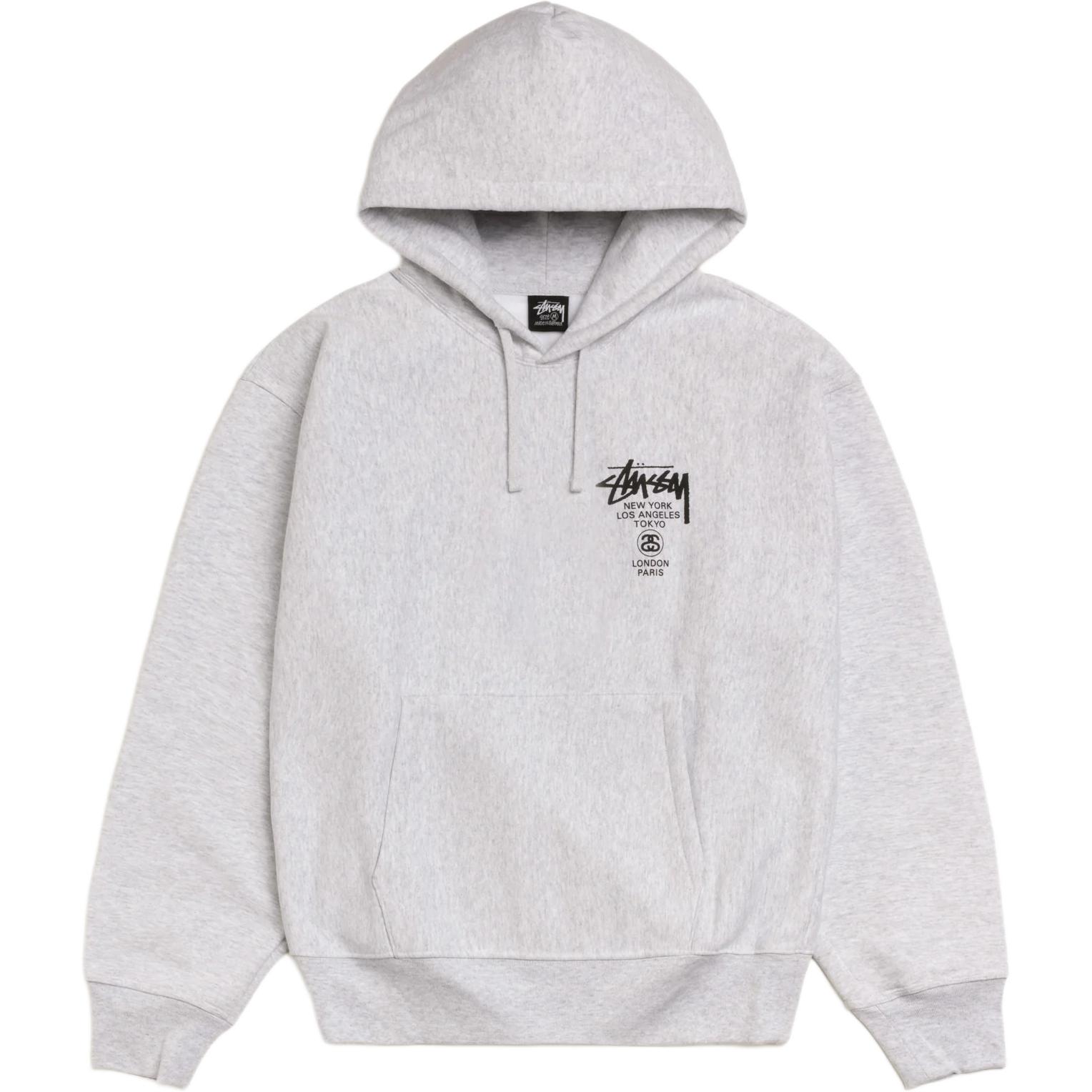 World Tour Pigment Dyed Hoodie Stussy, серый
World Tour Pigment Dyed Hoodie Stussy, серый
