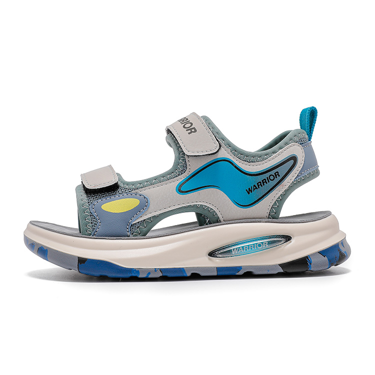 Детские сандалии с низким верхом, нескользящие и дышащие WARRIOR, серый/зеленый
Детские сандалии с низким верхом, нескользящие и дышащие WARRIOR, серый/зеленый