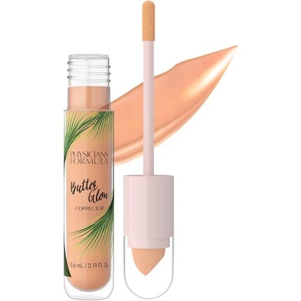 Легкий консилер Physicians Formula Butter Glow Corrector с двусторонним аппликатором, насыщенный осветляющими и увлажняющими ингредиентами персика 
Легкий консилер Physicians Formula Butter Glow Corrector с двусторонним аппликатором, насыщенный осветляющими и увлажняющими ингредиентами персика