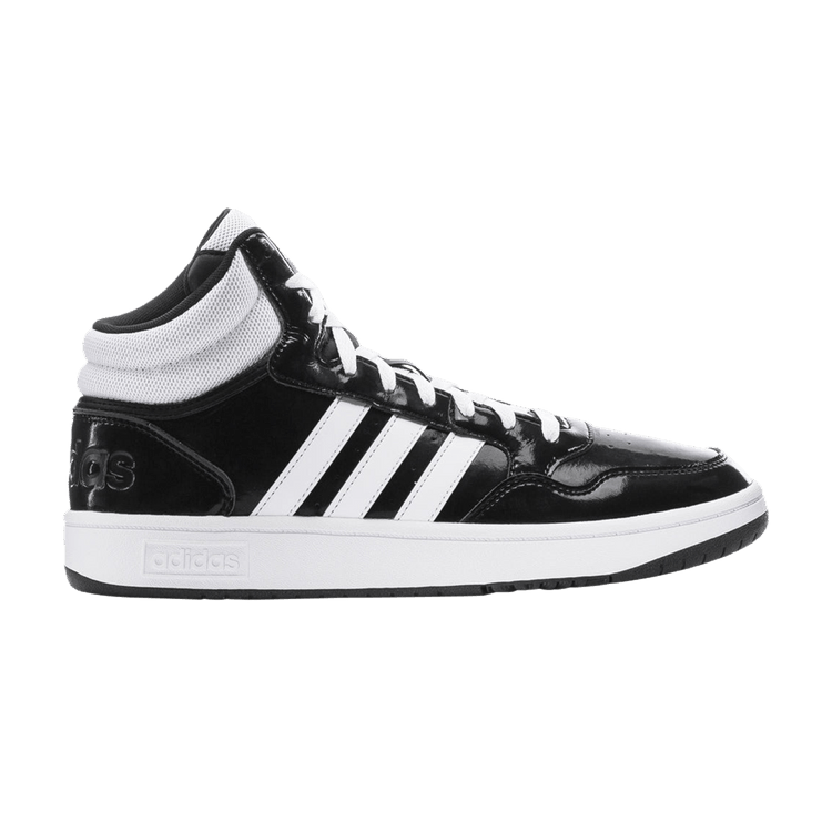 Кроссовки adidas Hoops 3.0 Mid 'Black White Patent', черный
Кроссовки adidas Hoops 3.0 Mid 'Black White Patent', черный