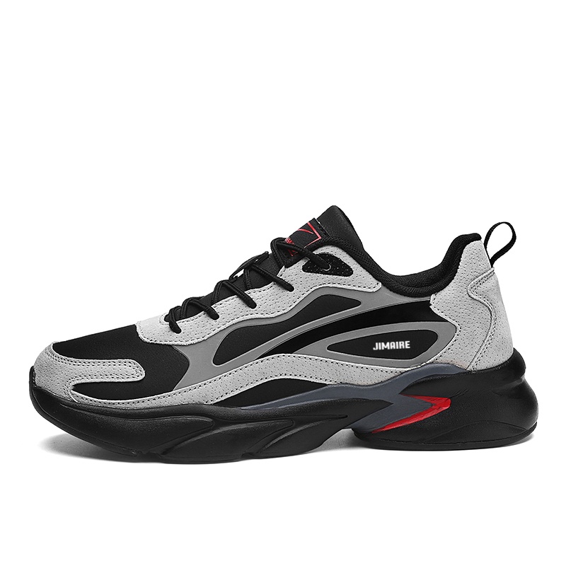 Нескользящие низкие повседневные туфли для мужчин King Jinmai, Black Red
Нескользящие низкие повседневные туфли для мужчин King Jinmai, Black Red