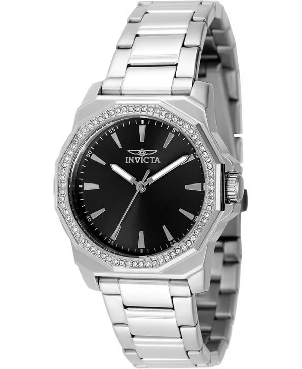 Женские кварцевые часы Speedway 49111 с тремя стрелками и черным циферблатом Invicta, silver
Женские кварцевые часы Speedway 49111 с тремя стрелками и черным циферблатом Invicta, silver