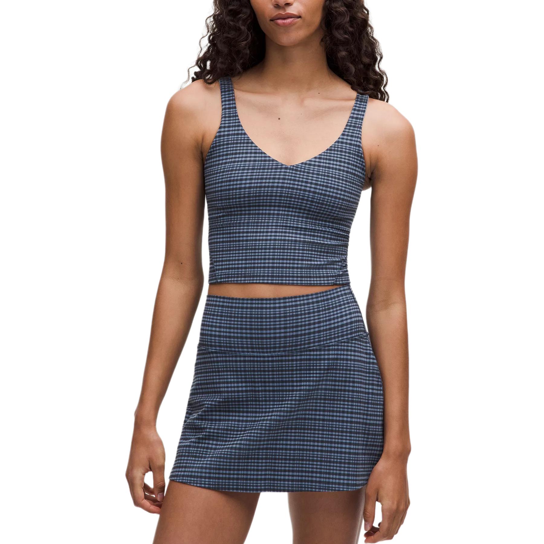 Lululemon Топ Align для йоги женский Washed Blue Plaid
Lululemon Топ Align для йоги женский Washed Blue Plaid