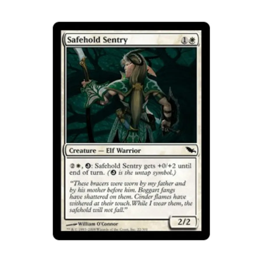 CCG Страж убежища (С), MTG - Shadowmoor
CCG Страж убежища (С), MTG - Shadowmoor