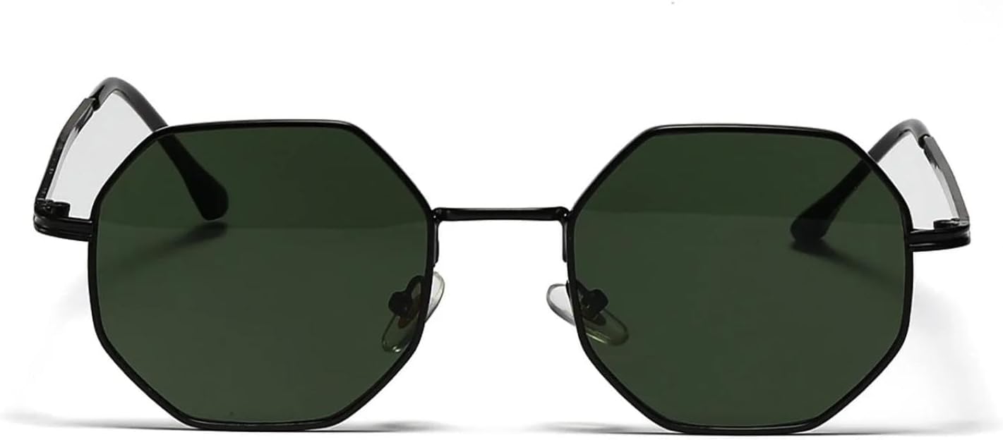 Роскошные круглые солнцезащитные очки для женщин и мужчин, модные винтажные очки в стиле стимпанк, маленькая оправа, защита от УФ-излучения UV400 TYUVIVO, Black Dark Green
Роскошные круглые солнцезащитные очки для женщин и мужчин, модные винтажные очки в стиле стимпанк, маленькая оправа, защита от УФ-излучения UV400 TYUVIVO, Black Dark Green