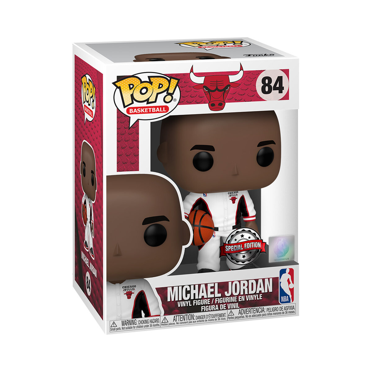 Funko POP! Баскетбол, коллекционная статуэтка, NBA: Bulls White Warmup, Майкл Джордан, 84 года
Funko POP! Баскетбол, коллекционная статуэтка, NBA: Bulls White Warmup, Майкл Джордан, 84 года