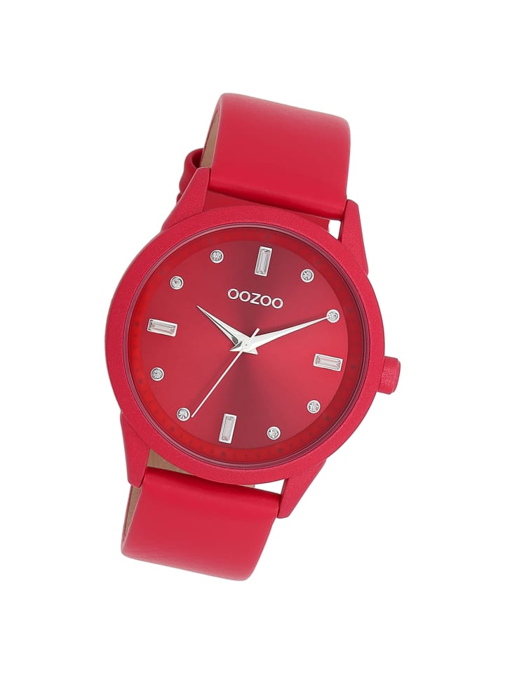 Аналоговые наручные часы Oozoo Timepieces, розовые, большие (примерно 40 мм)
Аналоговые наручные часы Oozoo Timepieces, розовые, большие (примерно 40 мм)