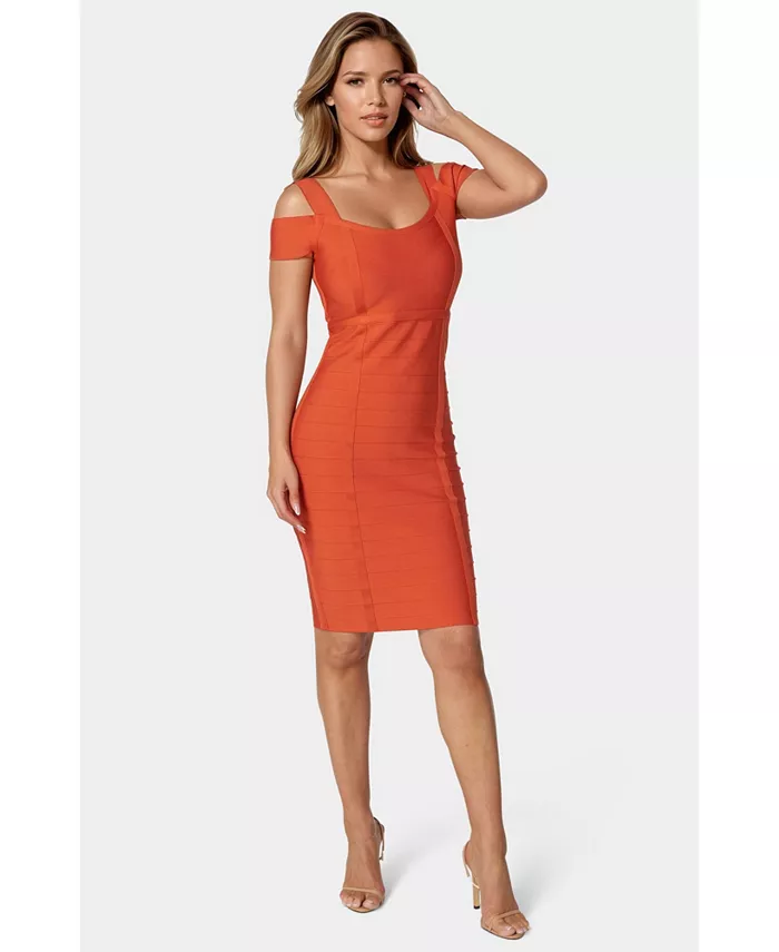 Женское платье Sim Midi с бандажным эффектом Bebe, красный
Женское платье Sim Midi с бандажным эффектом Bebe, красный