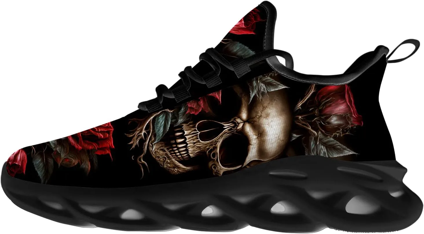 Кроссовки Ciadoon Skull для женщин и мужчин, для бега по дороге, кросс-тренинга, ходьбы, тенниса, легкие, ретро, подарки для него и нее, красный
Кроссовки Ciadoon Skull для женщин и мужчин, для бега по дороге, кросс-тренинга, ходьбы, тенниса, легкие, ретро, подарки для него и нее, красный