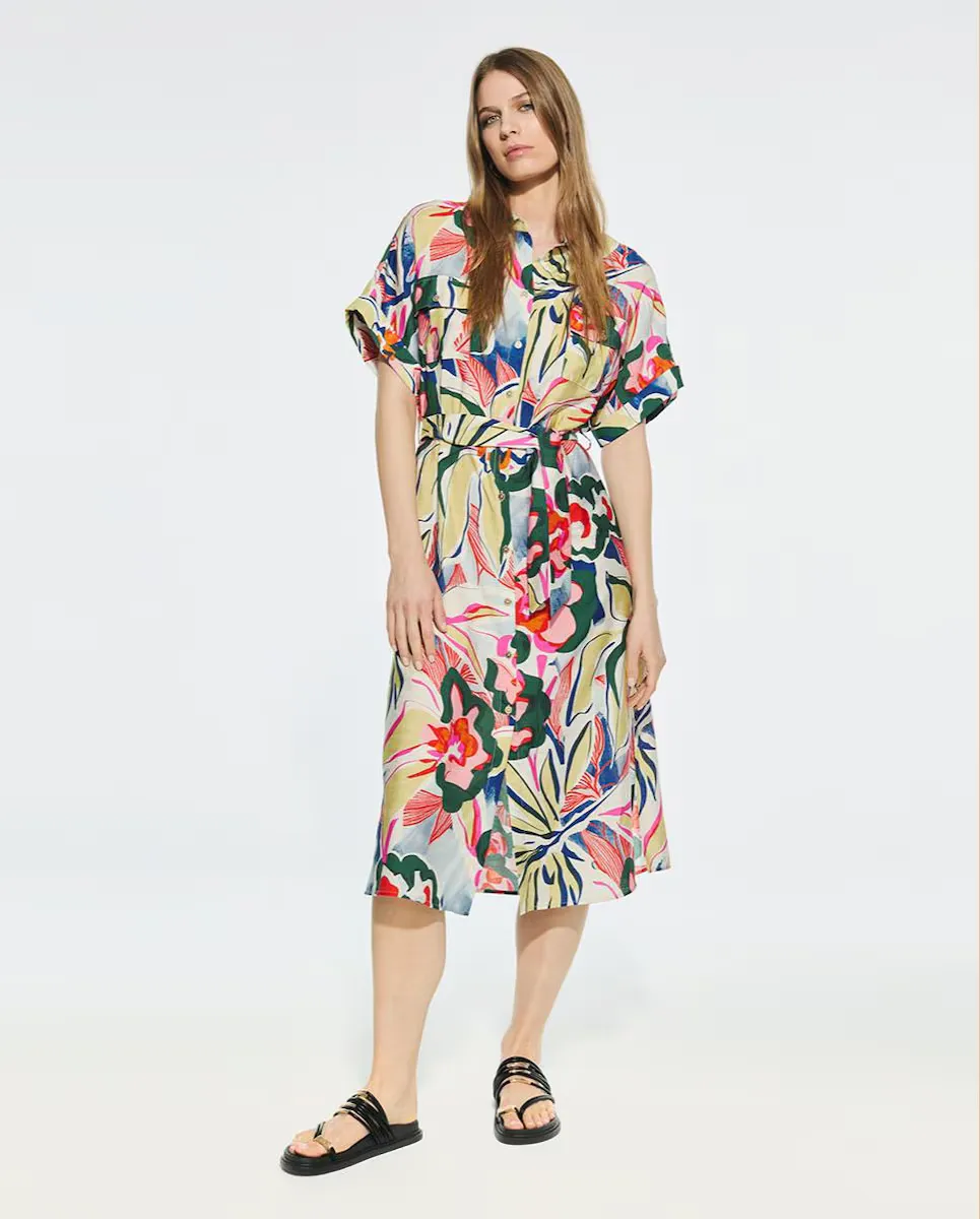 Миди-платье с коротким рукавом Lola Casademunt, мультиколор
Миди-платье с коротким рукавом Lola Casademunt, мультиколор