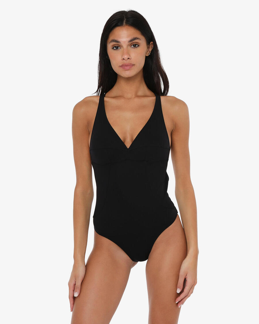 JAKED Черный синтетический купальник для женщин
JAKED Черный синтетический купальник для женщин