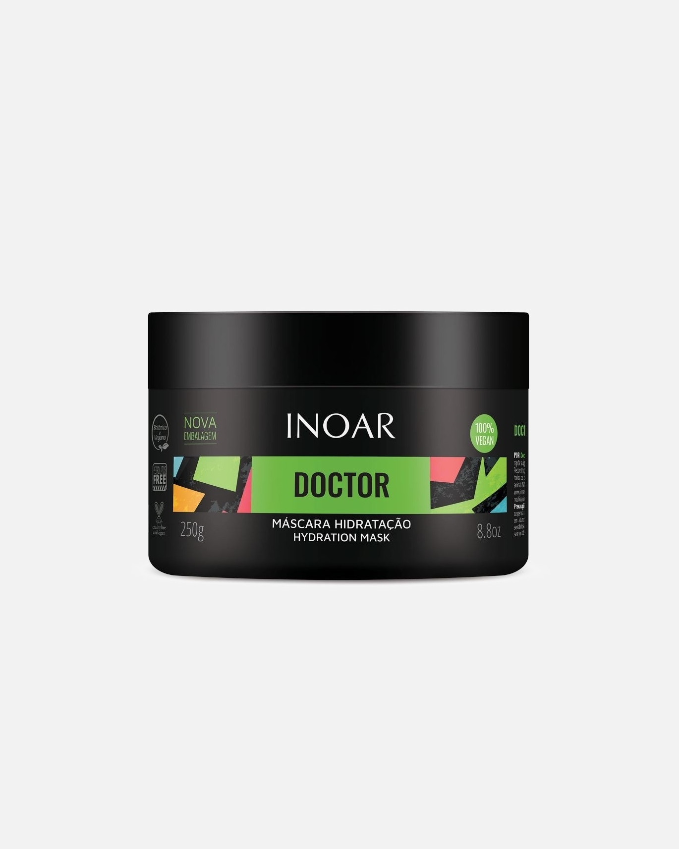 Маска для волос Inoar, 250 гр
Маска для волос Inoar, 250 гр