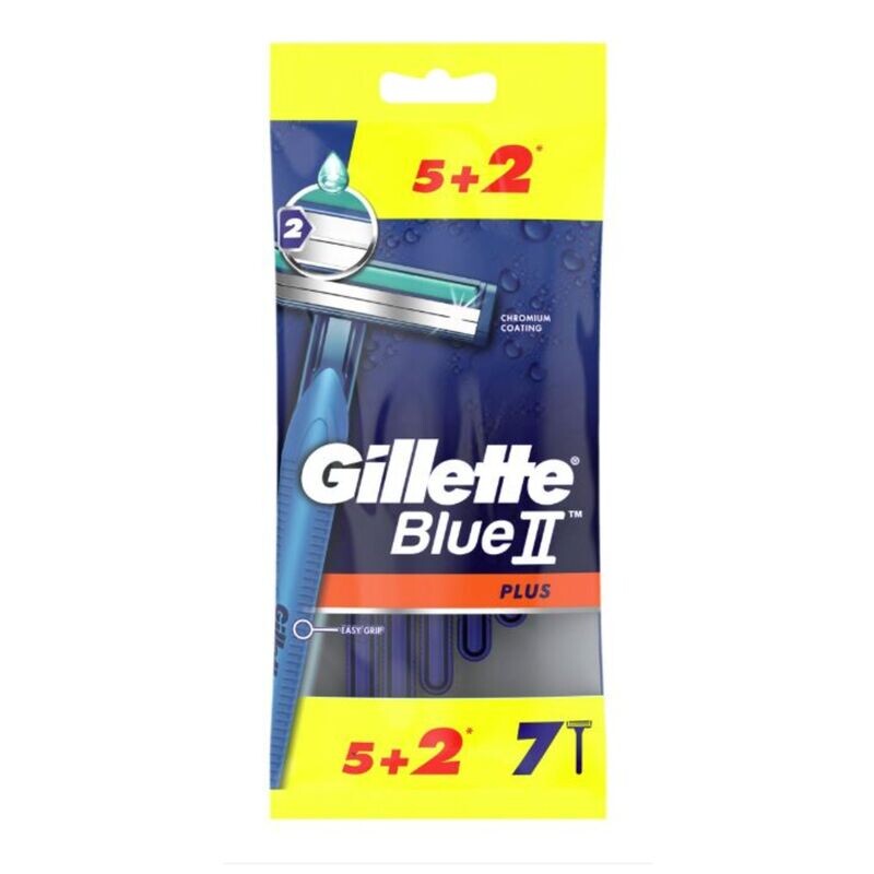 Одноразовая бритва Blue II Plus Gillette, 7 шт.
Одноразовая бритва Blue II Plus Gillette, 7 шт.