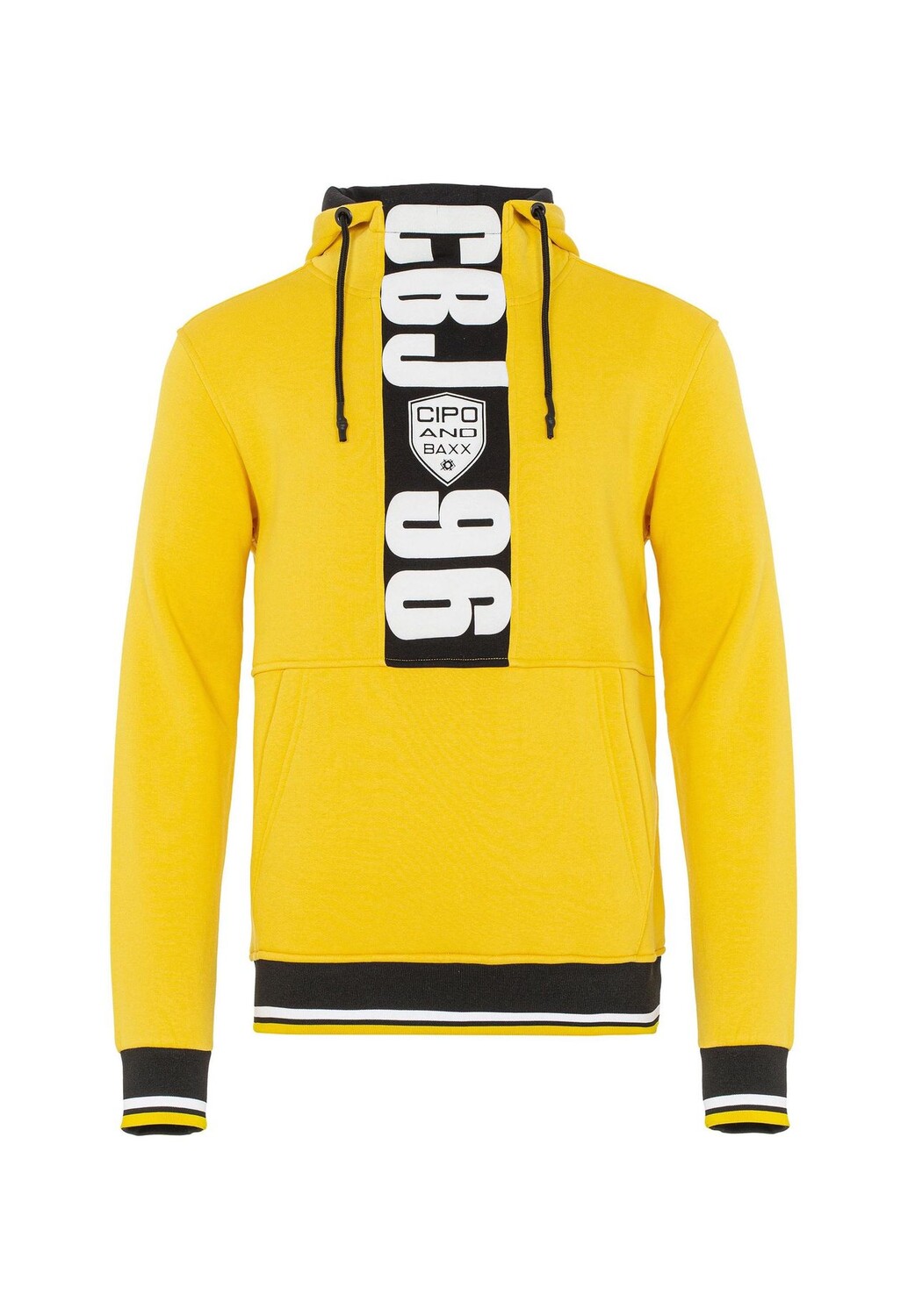 Толстовка с капюшоном и великолепными фирменными принтами CIPO & BAXX, желтый
Толстовка с капюшоном и великолепными фирменными принтами CIPO & BAXX, желтый