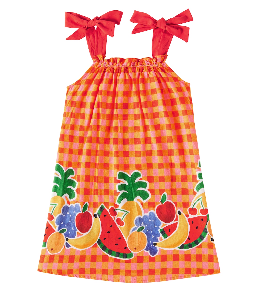 Платье из принтованного хлопка Fábula, Est Barrado Picnic
Платье из принтованного хлопка Fábula, Est Barrado Picnic