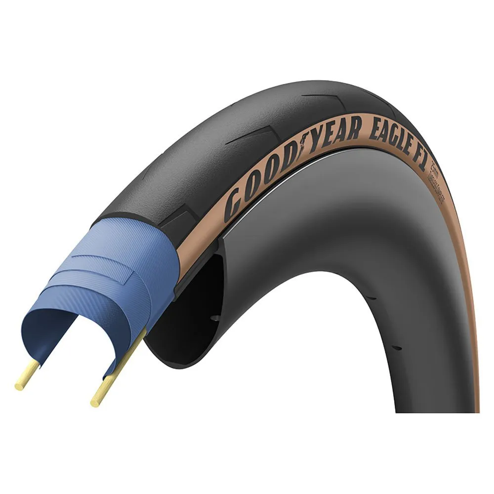 Дорожная шина Goodyear Eagle F1 120 TPI TLC Tubeless 700C x 25, черный
Дорожная шина Goodyear Eagle F1 120 TPI TLC Tubeless 700C x 25, черный