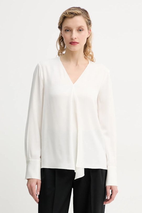 Шелковая блузка Theory, бежевый
Шелковая блузка Theory, бежевый