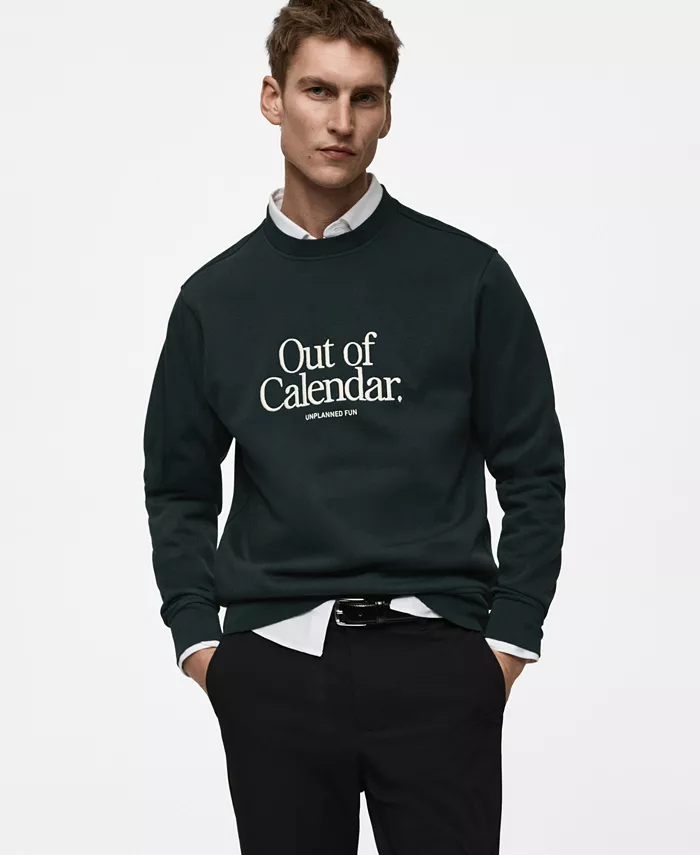 Мужской свитшот с принтом Graphic MANGO, зеленый
Мужской свитшот с принтом Graphic MANGO, зеленый