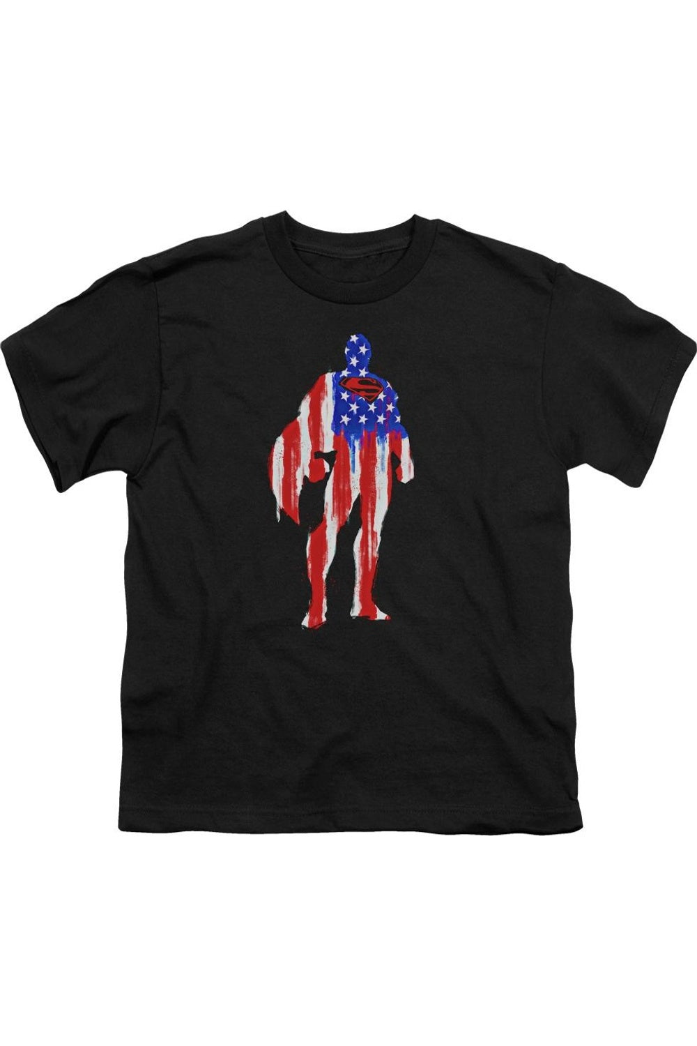 Футболка с силуэтом флага Супермена для детей Gildan, черный
Футболка с силуэтом флага Супермена для детей Gildan, черный
