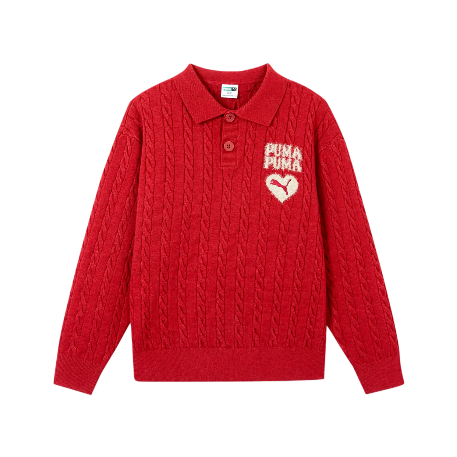 Puma Винтажный свитер с красным пони для детей
Puma Винтажный свитер с красным пони для детей