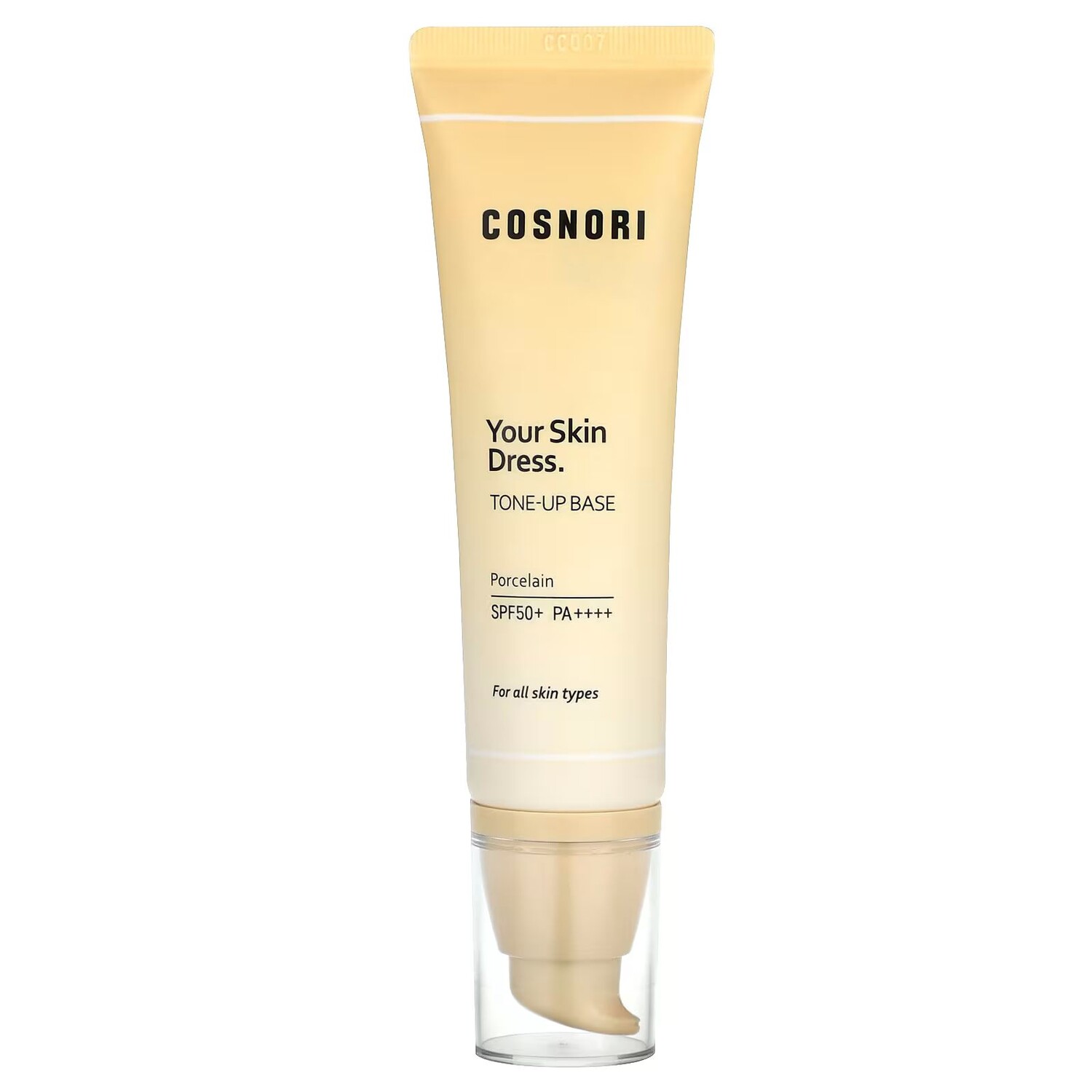 Your Skin Dress, Тонирующая основа, фарфор, SPF 50+ PA++++, 50 мл (1,69 жидк. унции) Cosnori
Your Skin Dress, Тонирующая основа, фарфор, SPF 50+ PA++++, 50 мл (1,69 жидк. унции) Cosnori