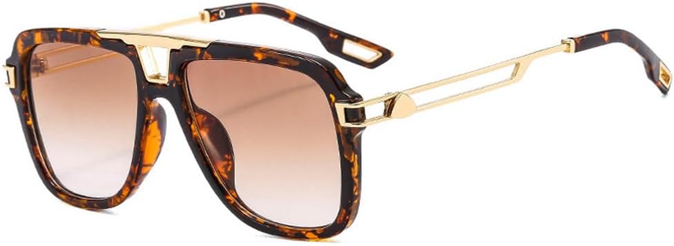 Ретро солнцезащитные очки с двойной перемычкой для женщин, модные градиентные очки с защитой от УФ-излучения UV400 для мужчин. Модные солнцезащитные очки HVTVTLA, Leopard Tea Gradient
Ретро солнцезащитные очки с двойной перемычкой для женщин, модные градиентные очки с защитой от УФ-излучения UV400 для мужчин. Модные солнцезащитные очки HVTVTLA, Leopard Tea Gradient