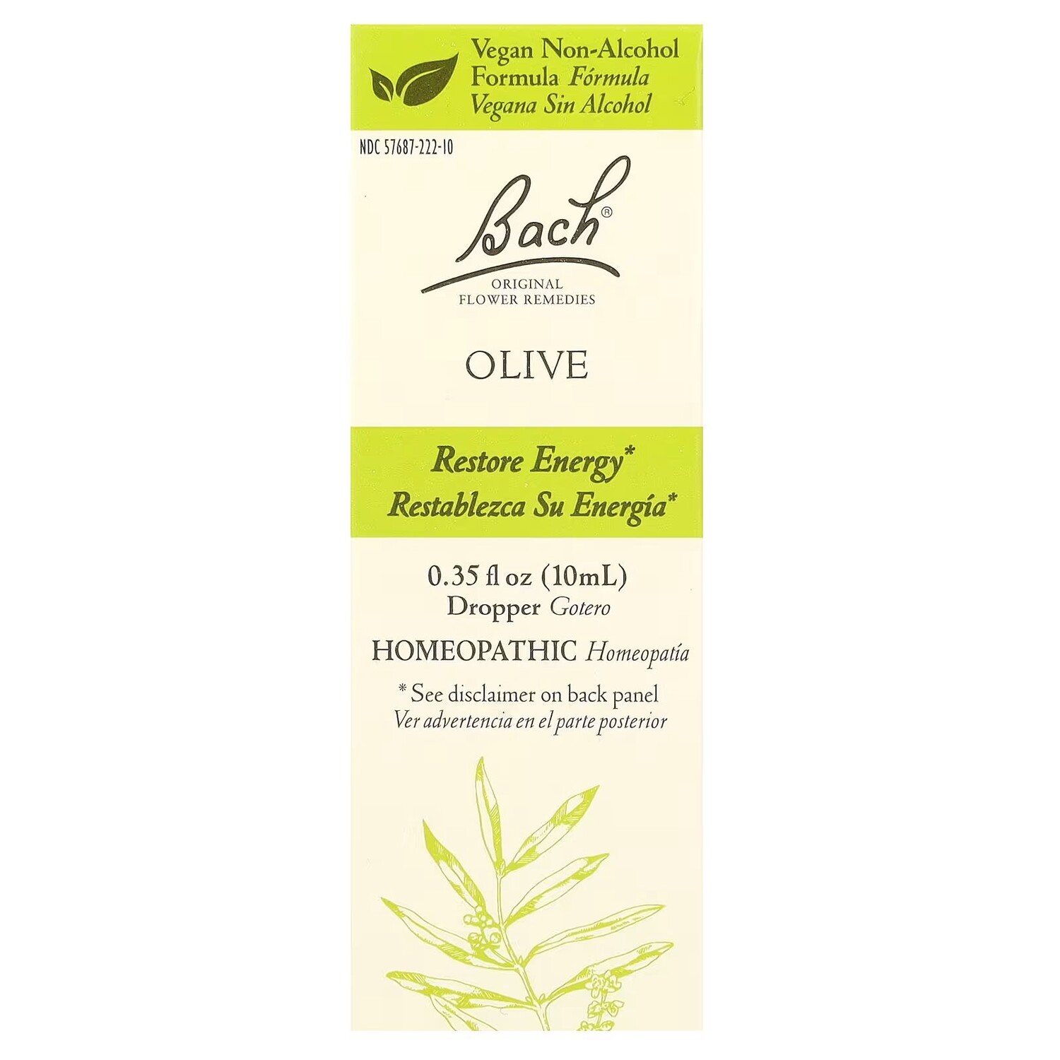 Original Flower Remedies, олива, 0,35 жидких унций (10 мл) Bach
Original Flower Remedies, олива, 0,35 жидких унций (10 мл) Bach