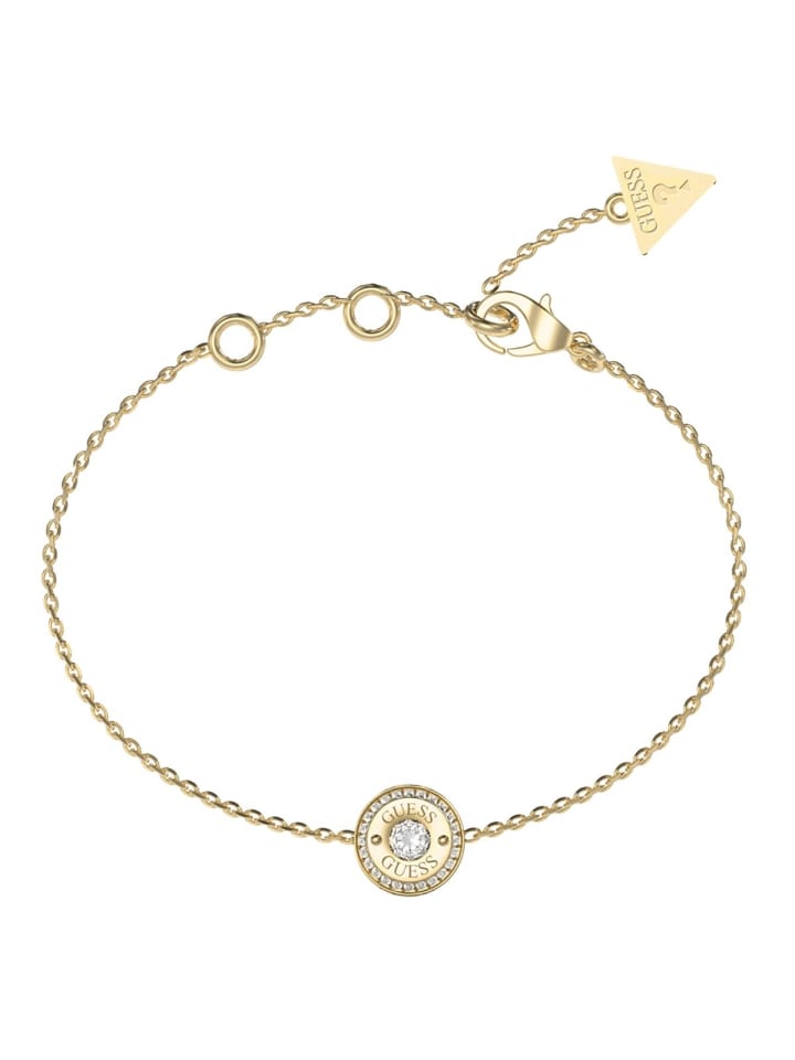 Guess Женский браслет с инкрустацией монетами, золотистого цвета, размер S
Guess Женский браслет с инкрустацией монетами, золотистого цвета, размер S