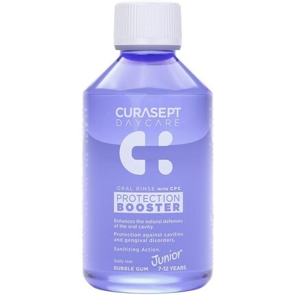 Curasept Daycare Protection Booster Junior 7-12 Дезинфицирующая жидкость для полоскания рта 250 мл
Curasept Daycare Protection Booster Junior 7-12 Дезинфицирующая жидкость для полоскания рта 250 мл
