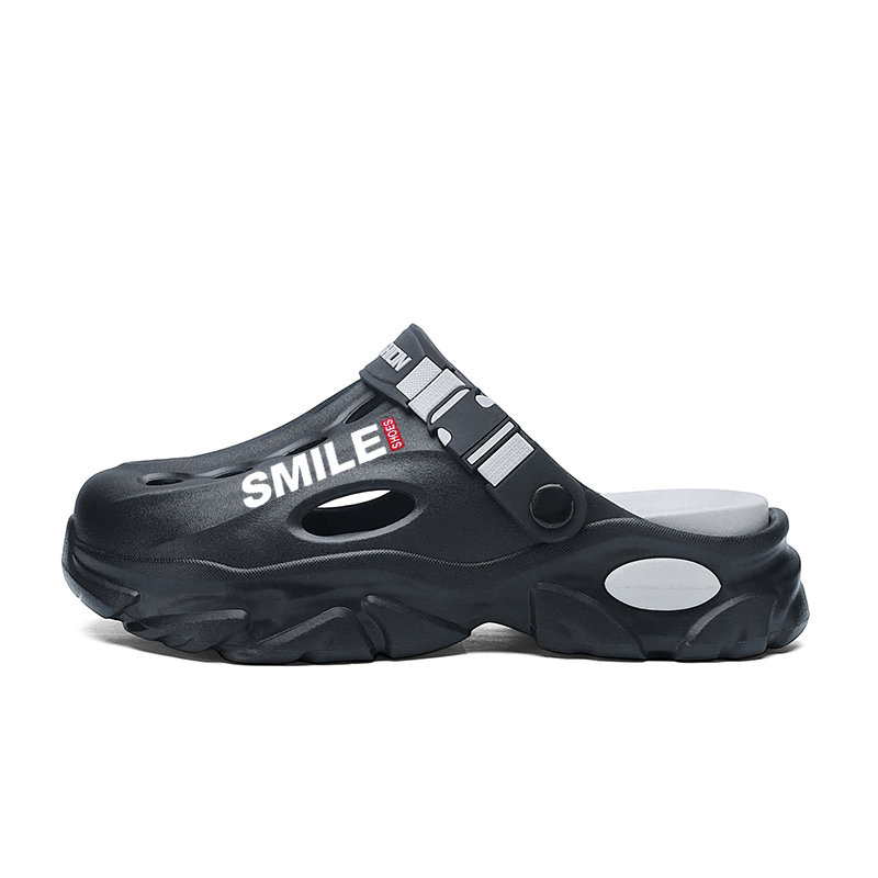 NANJIREN Клоги мужские черно-серые, цвет Black Gray
NANJIREN Клоги мужские черно-серые, цвет Black Gray