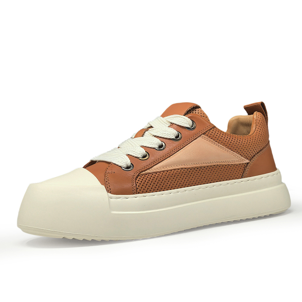 Devanro Дышащие низкие скейтерские кроссовки для увеличения роста мужские - желто-коричневые, цвет Yellow Brown
Devanro Дышащие низкие скейтерские кроссовки для увеличения роста мужские - желто-коричневые, цвет Yellow Brown