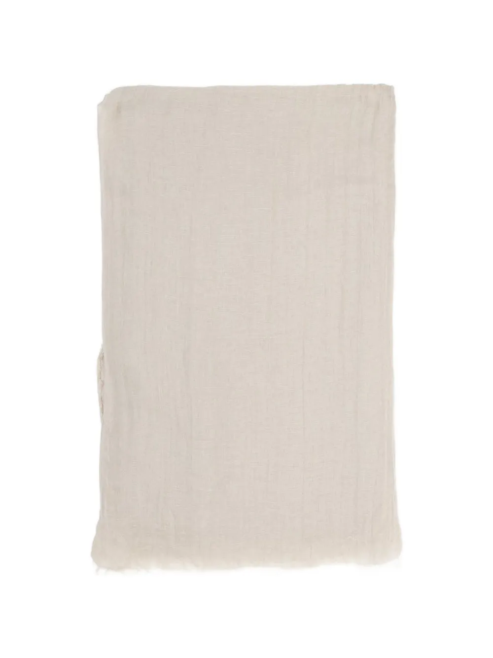 Бежевый шарф с бахромой Rick Owens
Бежевый шарф с бахромой Rick Owens