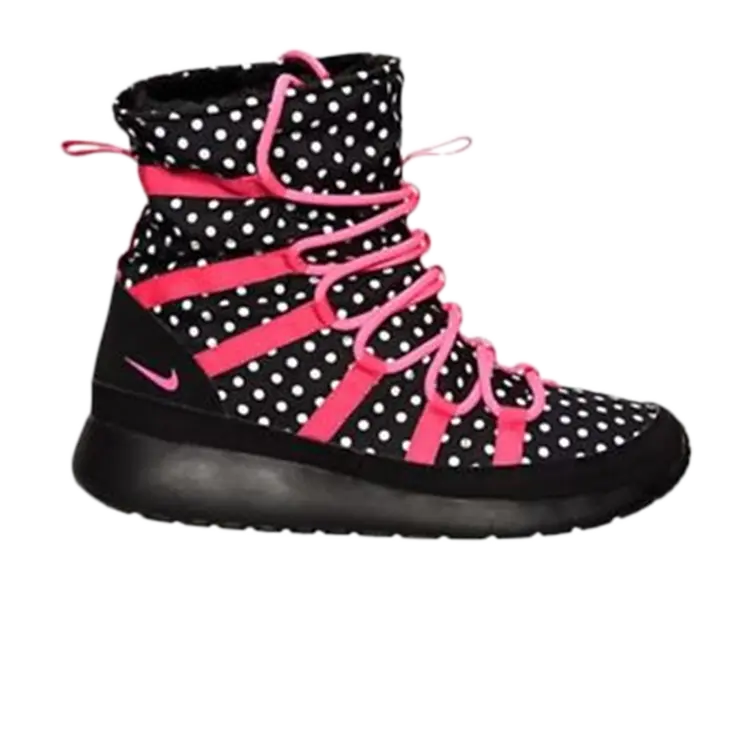 Кроссовки Nike Roshe One Hi GS, черный 
Кроссовки Nike Roshe One Hi GS, черный