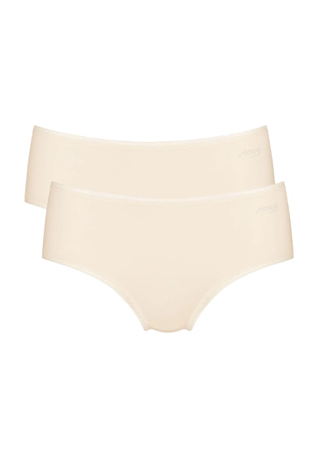 Трусы-Слипы миди однотонные 2 шт. в упаковке Sloggi, цвет fresh powder
Трусы-Слипы миди однотонные 2 шт. в упаковке Sloggi, цвет fresh powder