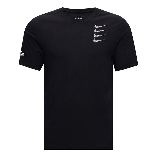 Футболка с круглым вырезом тренировочные с коротким рукавом Nike, черный
Футболка с круглым вырезом тренировочные с коротким рукавом Nike, черный