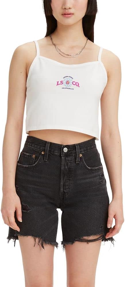 Женская майка с рисунком Levi's, (New) Basics Bright White Graphic
Женская майка с рисунком Levi's, (New) Basics Bright White Graphic