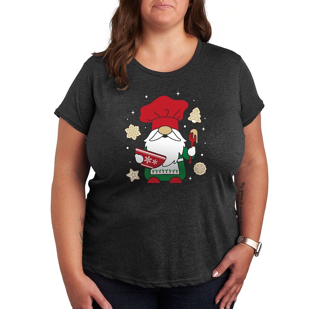Футболка Plus с рисунком Christmas Baking Gnome Licensed Character, цвет Heather Charcoal
Футболка Plus с рисунком Christmas Baking Gnome Licensed Character, цвет Heather Charcoal
