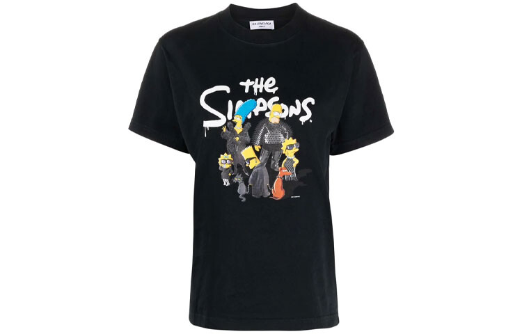 Футболка женская Balenciaga x The Simpsons, черный
Футболка женская Balenciaga x The Simpsons, черный