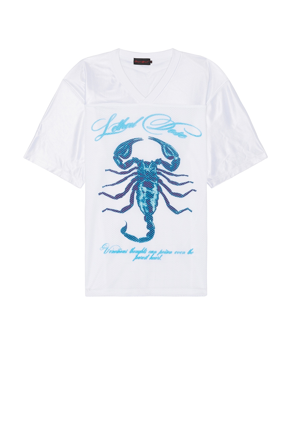 Джерси "Смертельная доза" от Funeral Apparel, white 
Джерси "Смертельная доза" от Funeral Apparel, white