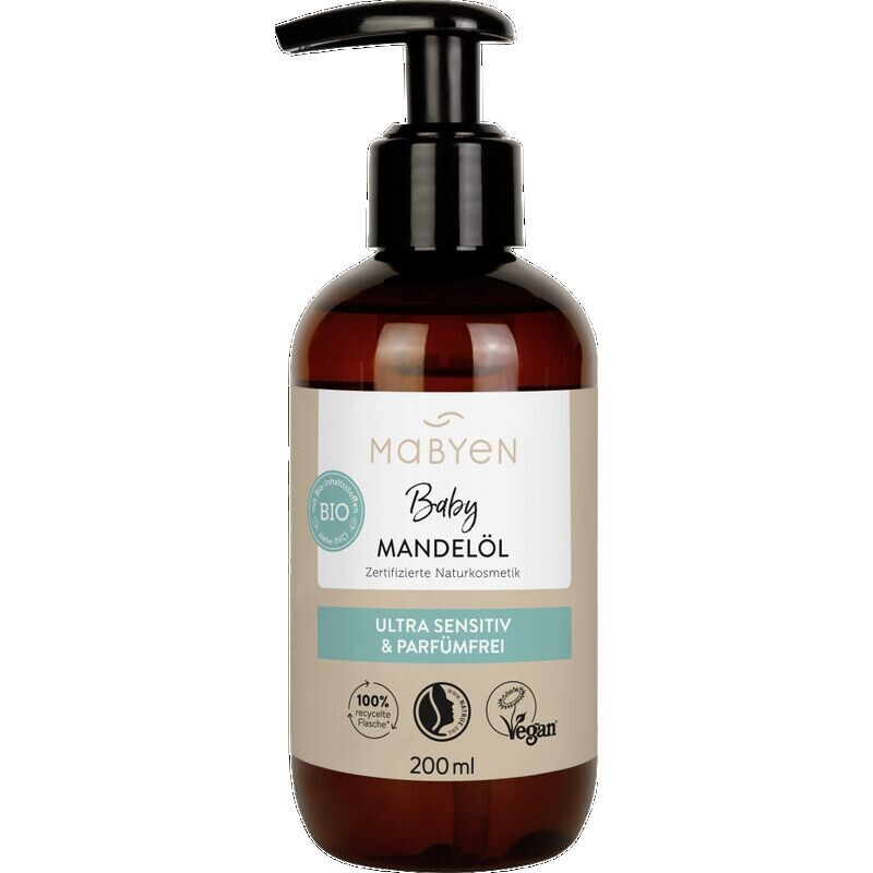 Органическое детское миндальное масло Mabyen, 200 ml
Органическое детское миндальное масло Mabyen, 200 ml