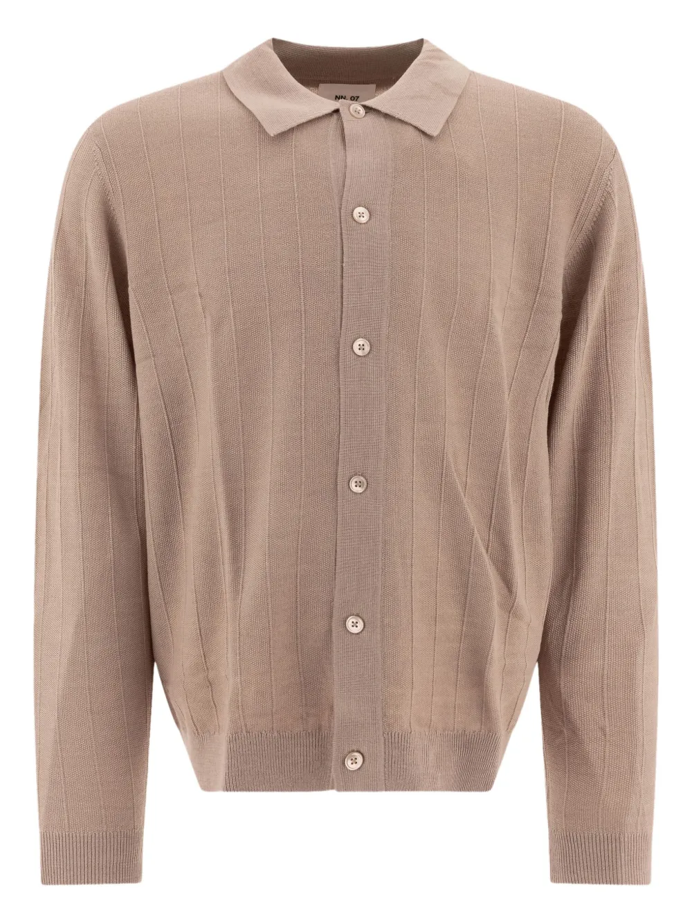 Кардиган с воротником-поло NN07, нейтральный
Кардиган с воротником-поло NN07, нейтральный
