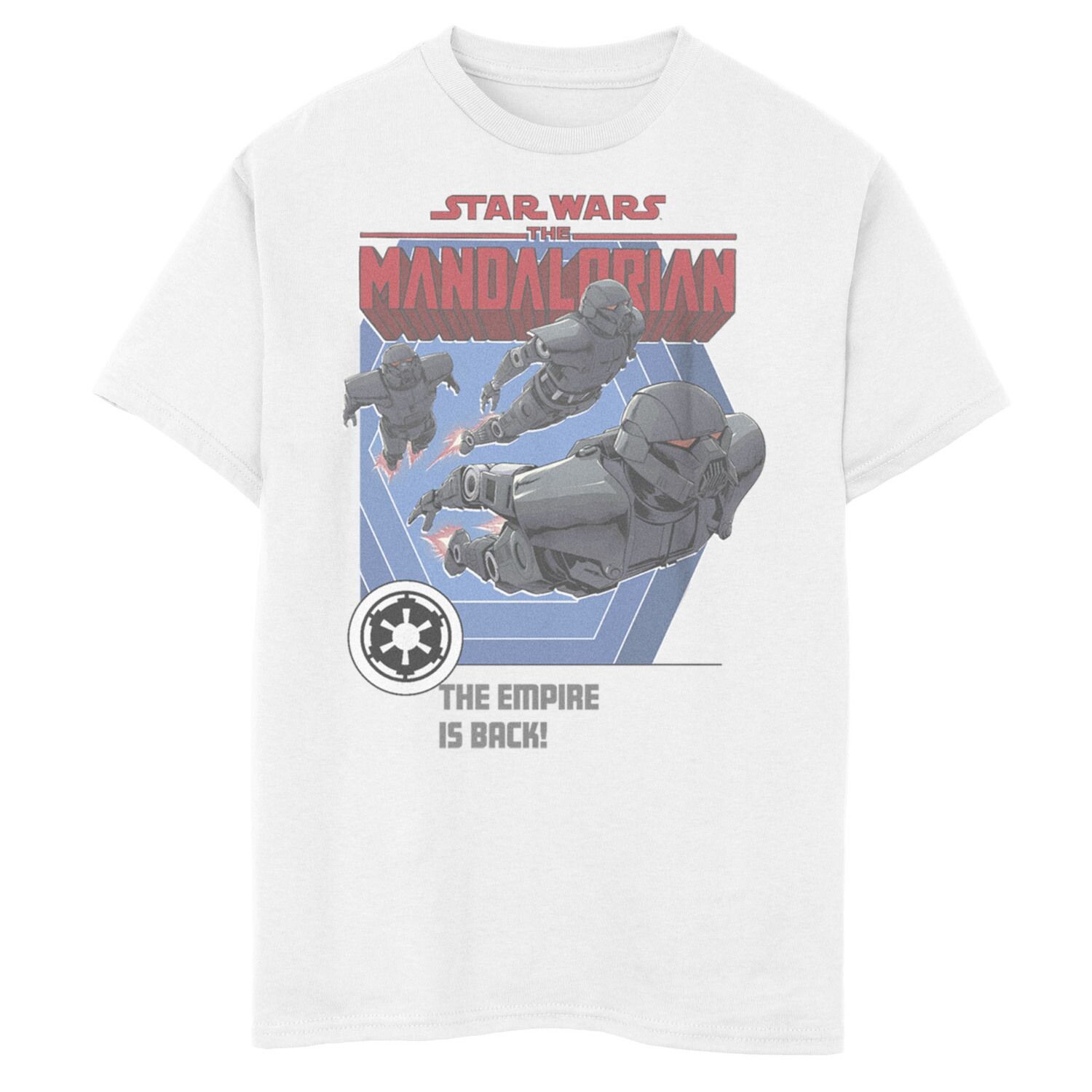 Футболка с портретом и рисунком в стиле комиксов для мальчиков 8–20 лет «Звездные войны: Мандалорские темные солдаты» Star Wars
Футболка с портретом и рисунком в стиле комиксов для мальчиков 8–20 лет «Звездные войны: Мандалорские темные солдаты» Star Wars
