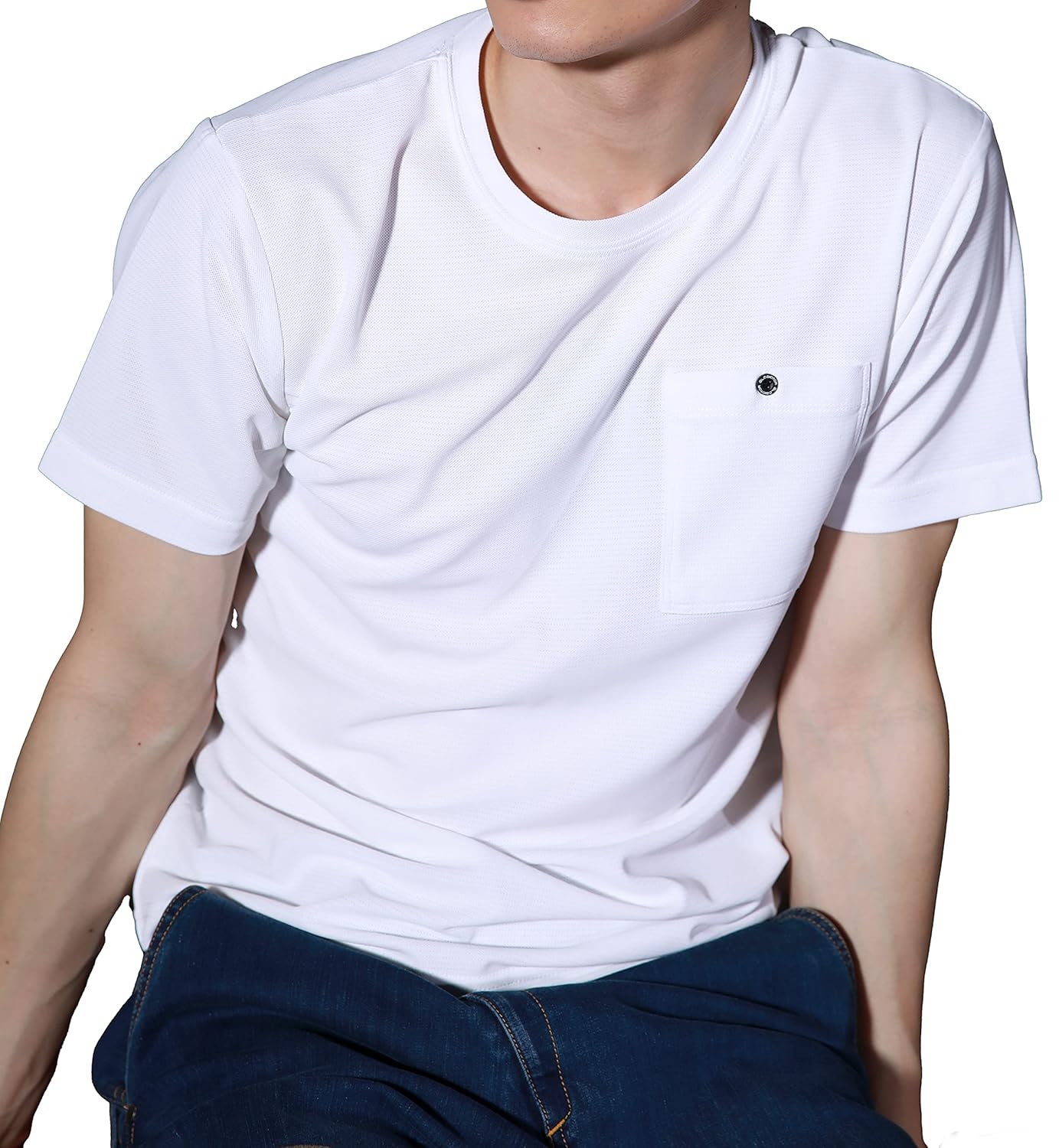 Дезодорирующая футболка с коротким рукавом для весны и лета G737, белая Odor Clear
Дезодорирующая футболка с коротким рукавом для весны и лета G737, белая Odor Clear