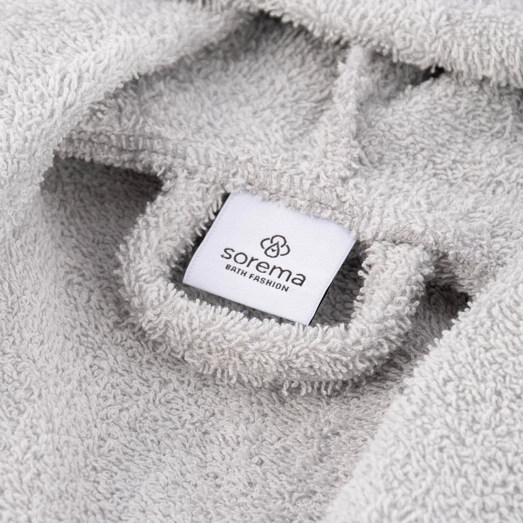 Халат с капюшоном Sorema, серый
Халат с капюшоном Sorema, серый