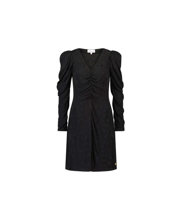 Короткое платье Vera с рюшами на рукавах буфах Fabienne Chapot, черный
Короткое платье Vera с рюшами на рукавах буфах Fabienne Chapot, черный
